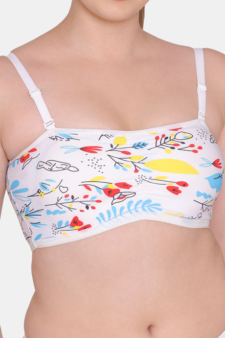 Tweens Padded Non-Wired Medium Coverage Tube Bra - Multicolor — image 5