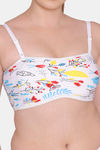 Tweens Padded Non-Wired Medium Coverage Tube Bra - Multicolor — thumbnail 5