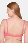 Tweens Padded Non-Wired Full Coverage T-Shirt Bra - Coral — thumbnail 2