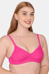 Tweens Padded Non-Wired Full Coverage T-Shirt Bra - Dark Pink — thumbnail 4