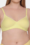 Tweens Padded Non-Wired Full Coverage T-Shirt Bra - Lemon — thumbnail 5