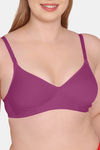 Tweens Padded Non-Wired Full Coverage T-Shirt Bra - Magenta — thumbnail 5