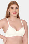 Tweens Padded Non-Wired Full Coverage T-Shirt Bra - Off White — thumbnail 4