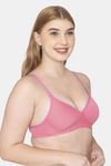 Tweens Padded Non-Wired Full Coverage T-Shirt Bra - Rose — thumbnail 3