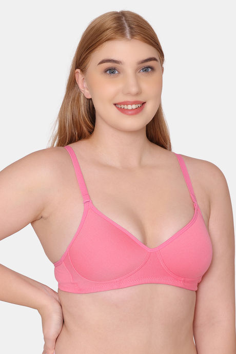 Tweens Padded Non-Wired Full Coverage T-Shirt Bra - Rose — image 4