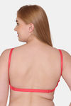 Tweens Padded Non-Wired Full Coverage T-Shirt Bra - Coral — thumbnail 2
