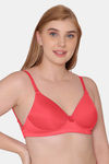 Tweens Padded Non-Wired Full Coverage T-Shirt Bra - Coral — thumbnail 4
