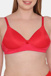 Tweens Padded Non-Wired Full Coverage T-Shirt Bra - Red — thumbnail 6