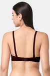 Tweens Padded Non-Wired Full Coverage T-Shirt Bra - Coffee — thumbnail 2