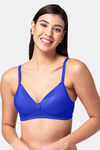 Tweens Padded Non-Wired Full Coverage T-Shirt Bra - Navy — thumbnail 4