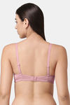 Tweens Padded Non-Wired Full Coverage T-Shirt Bra - Plum — thumbnail 2