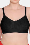 Tweens Double Layered Non-Wired Full Coverage T-Shirt Bra - Black — thumbnail 5