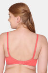 Tweens Double Layered Non-Wired Full Coverage T-Shirt Bra - Coral — thumbnail 2