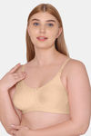 Tweens Double Layered Non-Wired Full Coverage T-Shirt Bra - Fawn — thumbnail 4
