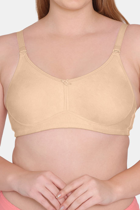 Tweens Double Layered Non-Wired Full Coverage T-Shirt Bra - Fawn — image 5