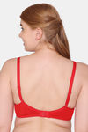 Tweens Double Layered Non-Wired Full Coverage T-Shirt Bra - Red — thumbnail 2