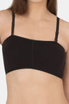 Tweens Double Layered Non-Wired Full Coverage T-Shirt Bra - Black — thumbnail 5