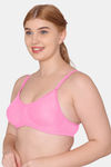 Tweens Double Layered Non-Wired Full Coverage T-Shirt Bra - Pink — thumbnail 4