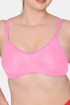Tweens Double Layered Non-Wired Full Coverage T-Shirt Bra - Pink — thumbnail 5