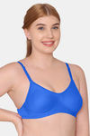 Tweens Double Layered Non-Wired Full Coverage T-Shirt Bra - Blue — thumbnail 4