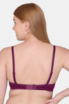 Tweens Double Layered Non-Wired Full Coverage T-Shirt Bra - Red — thumbnail 2