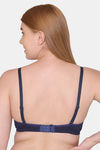 Tweens Double Layered Non-Wired Full Coverage T-Shirt Bra - Blue — thumbnail 2