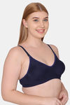 Tweens Double Layered Non-Wired Full Coverage T-Shirt Bra - Blue — thumbnail 3