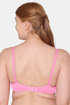Tweens Double Layered Non-Wired Full Coverage T-Shirt Bra - Pink — thumbnail 2