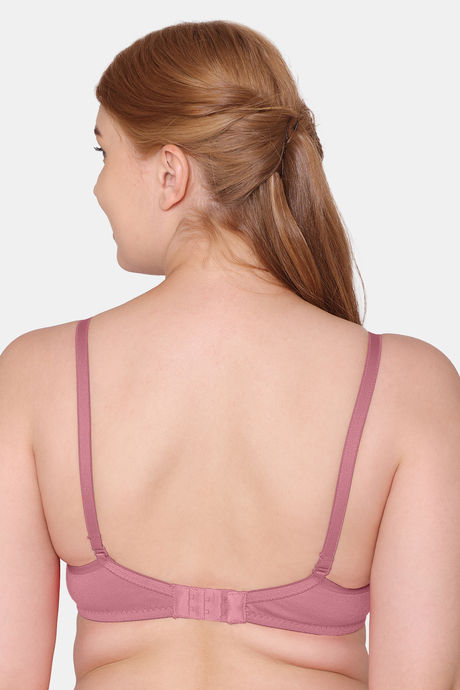 Tweens Double Layered Non-Wired Full Coverage T-Shirt Bra - Pink — image 2