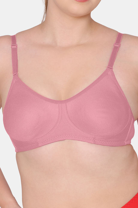 Tweens Double Layered Non-Wired Full Coverage T-Shirt Bra - Pink — image 5