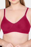 Tweens Double Layered Non-Wired Full Coverage T-Shirt Bra - Red — thumbnail 5
