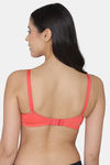 Tweens Single Layered Non Wired Full Coverage Minimiser Bra - Coral — thumbnail 2