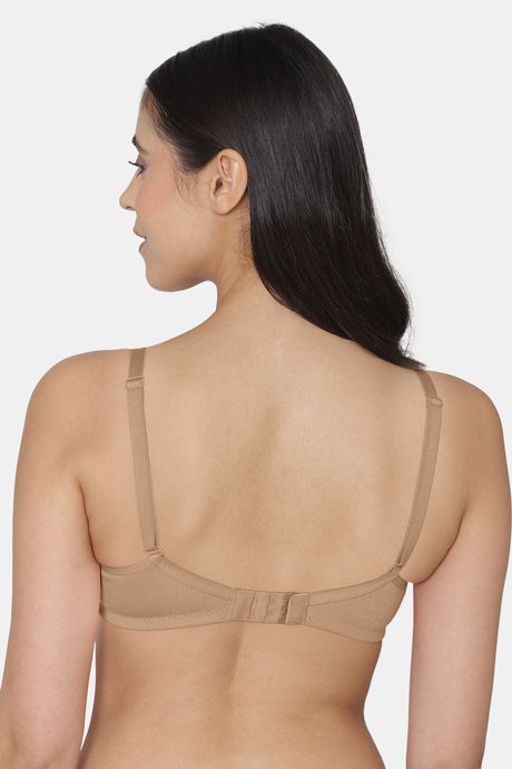 Tweens Single Layered Non Wired Full Coverage Minimiser Bra - Fawn — image 2