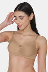 Tweens Single Layered Non Wired Full Coverage Minimiser Bra - Fawn — thumbnail 4