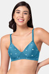 Tweens Padded Non Wired 3/4th Coverage T-Shirt Bra - Print — thumbnail 1