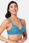 Tweens Padded Non Wired 3/4th Coverage T-Shirt Bra - Print — thumbnail 2
