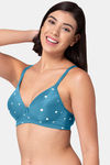 Tweens Padded Non Wired 3/4th Coverage T-Shirt Bra - Print — thumbnail 3