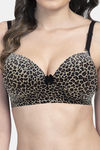 Tweens Padded Non Wired 3/4th Coverage T-Shirt Bra - Print — thumbnail 5