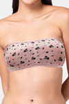 Tweens Padded Non Wired Medium Coverage Tube Bra - Print — thumbnail 5