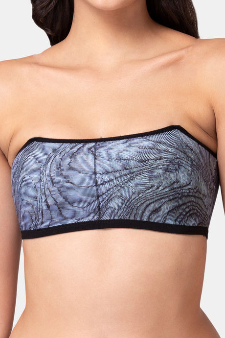 Tweens Padded Non Wired Medium Coverage Tube Bra - Print — image 10