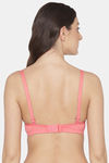 Tweens Padded Non Wired 3/4Th Coverage Push-Up Bra - Coral — thumbnail 2
