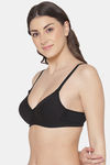 Tweens Padded Non Wired Full Coverage T-Shirt Bra - Black — thumbnail 3