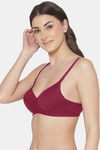 Tweens Padded Non Wired Full Coverage T-Shirt Bra - Magenta — thumbnail 3