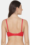 Tweens Padded Non Wired Full Coverage T-Shirt Bra - Red — thumbnail 2