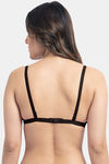 Tweens Padded Non Wired Full Coverage T-Shirt Bra - Black — thumbnail 2