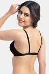 Tweens Padded Non Wired Full Coverage T-Shirt Bra - Black — thumbnail 3