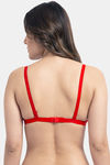 Tweens Padded Non Wired Full Coverage T-Shirt Bra - Red — thumbnail 2