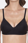 Tweens Padded Non Wired Full Coverage T-Shirt Bra - Black — thumbnail 5