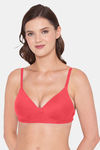 Tweens Padded Non Wired Full Coverage T-Shirt Bra - Coral — thumbnail 1