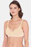 Tweens Padded Non Wired Full Coverage T-Shirt Bra - Skin — thumbnail 3